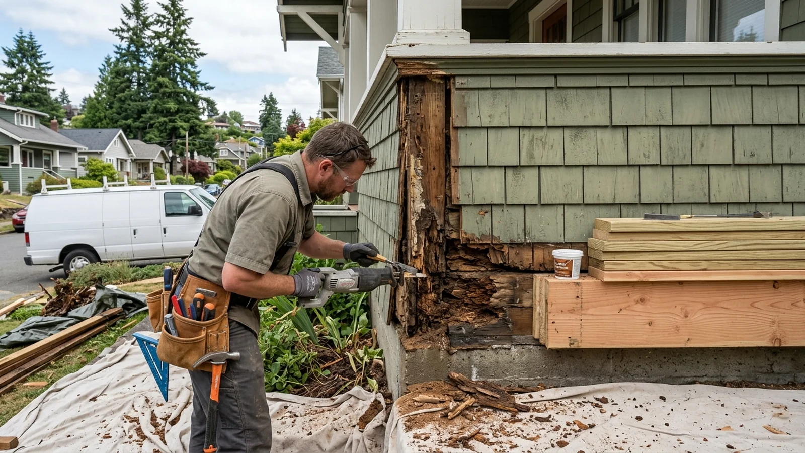 Wood Rot & Dry Rot Repair professional in Tacoma